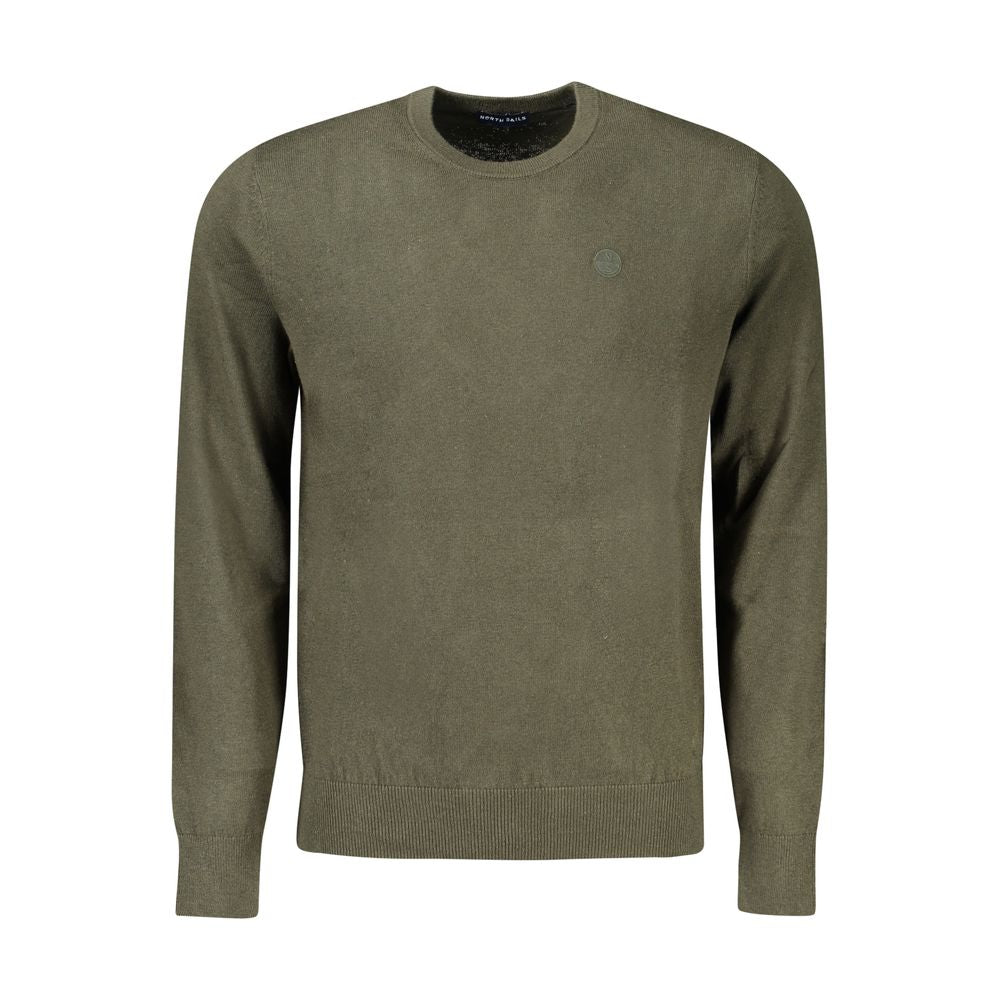 North Sails Green Cotton Sweater -   -  North Sails.