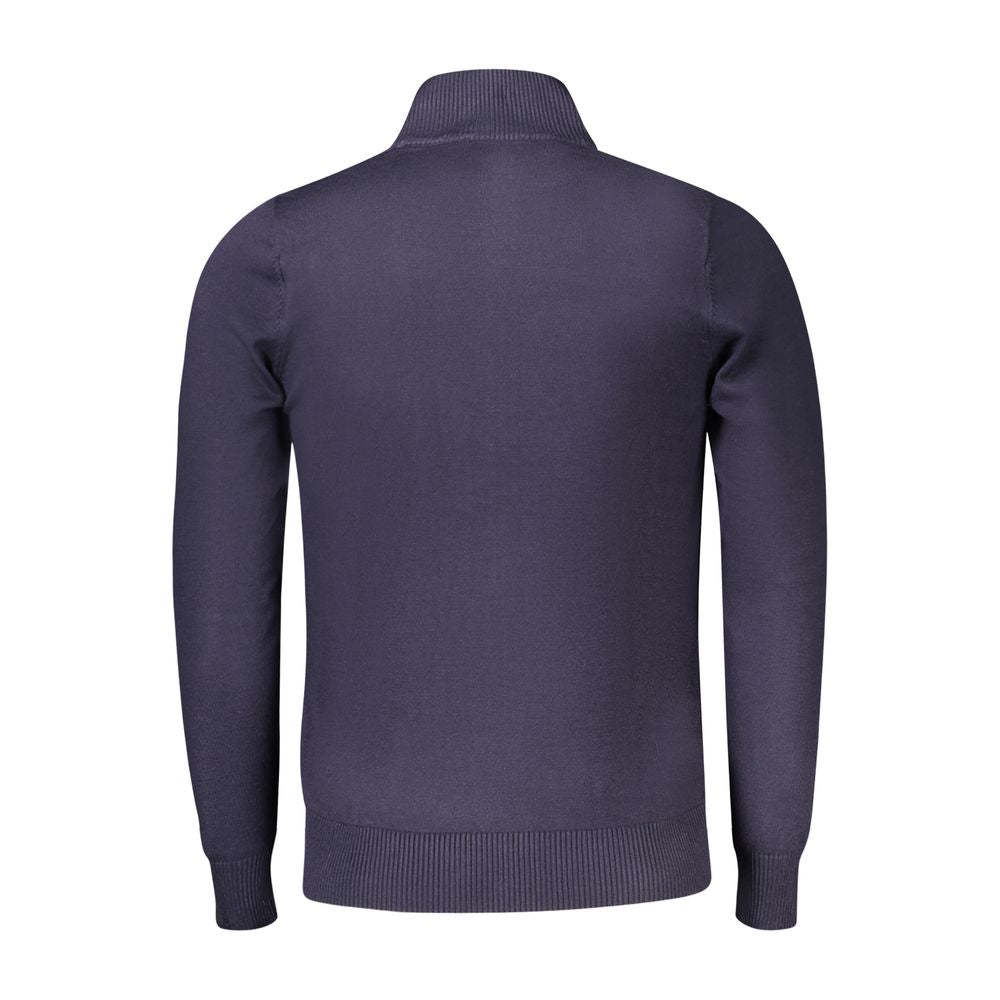 Coveri Moving Blue Viscose Men Sweater -   -  Coveri Moving.