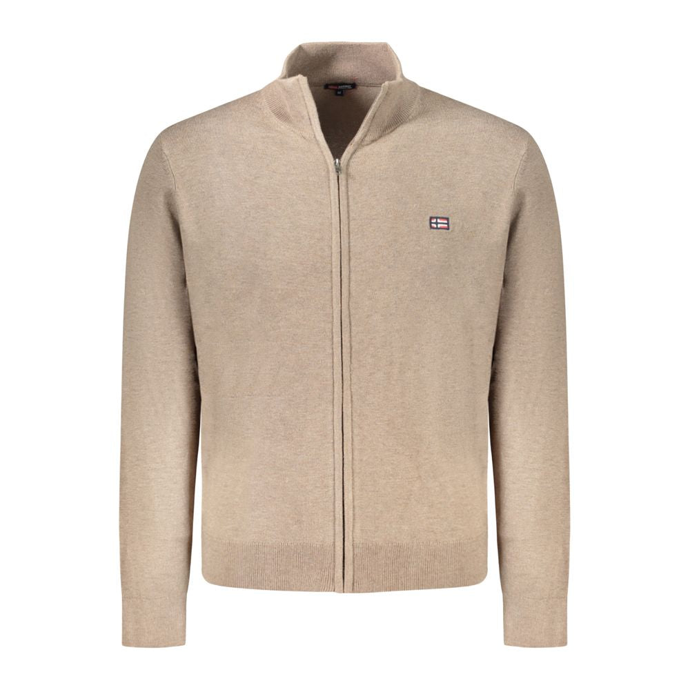 Norway 1963 Brown Polyamide Men Cardigan -   -  Norway 1963.