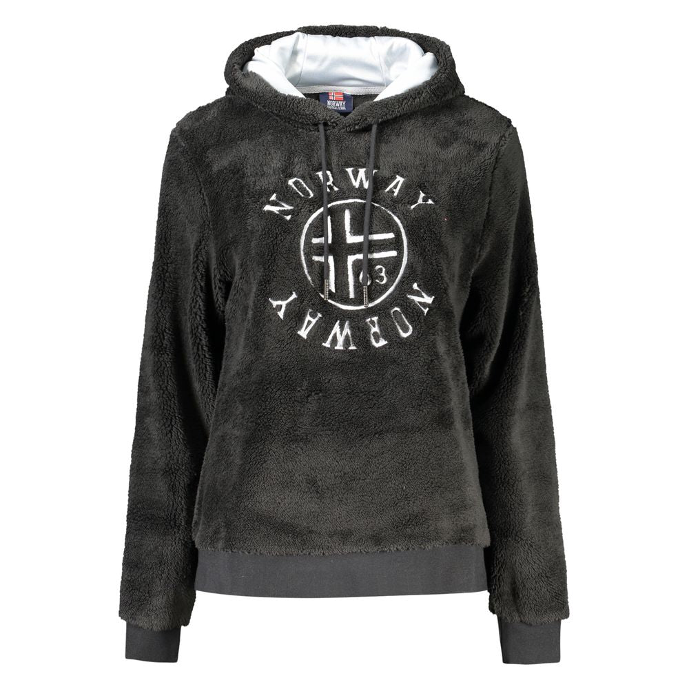 Norway 1963 Black Polyester Women Sweater -   -  Norway 1963.