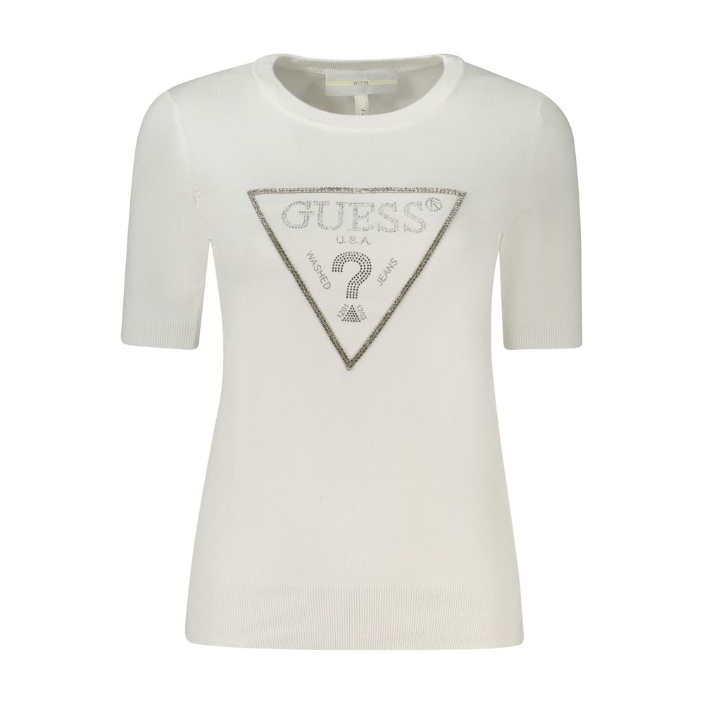 Guess Jeans White Viscose Women Sweater -   -  Guess Jeans.