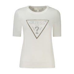 Guess Jeans White Viscose Women Sweater -   -  Guess Jeans.