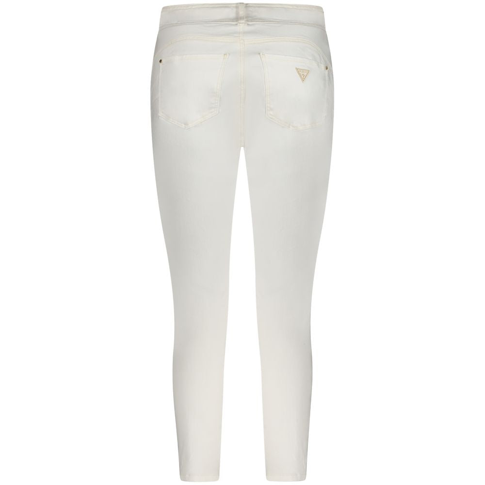 Guess Jeans White Cotton Women Jeans -   -  Guess Jeans.