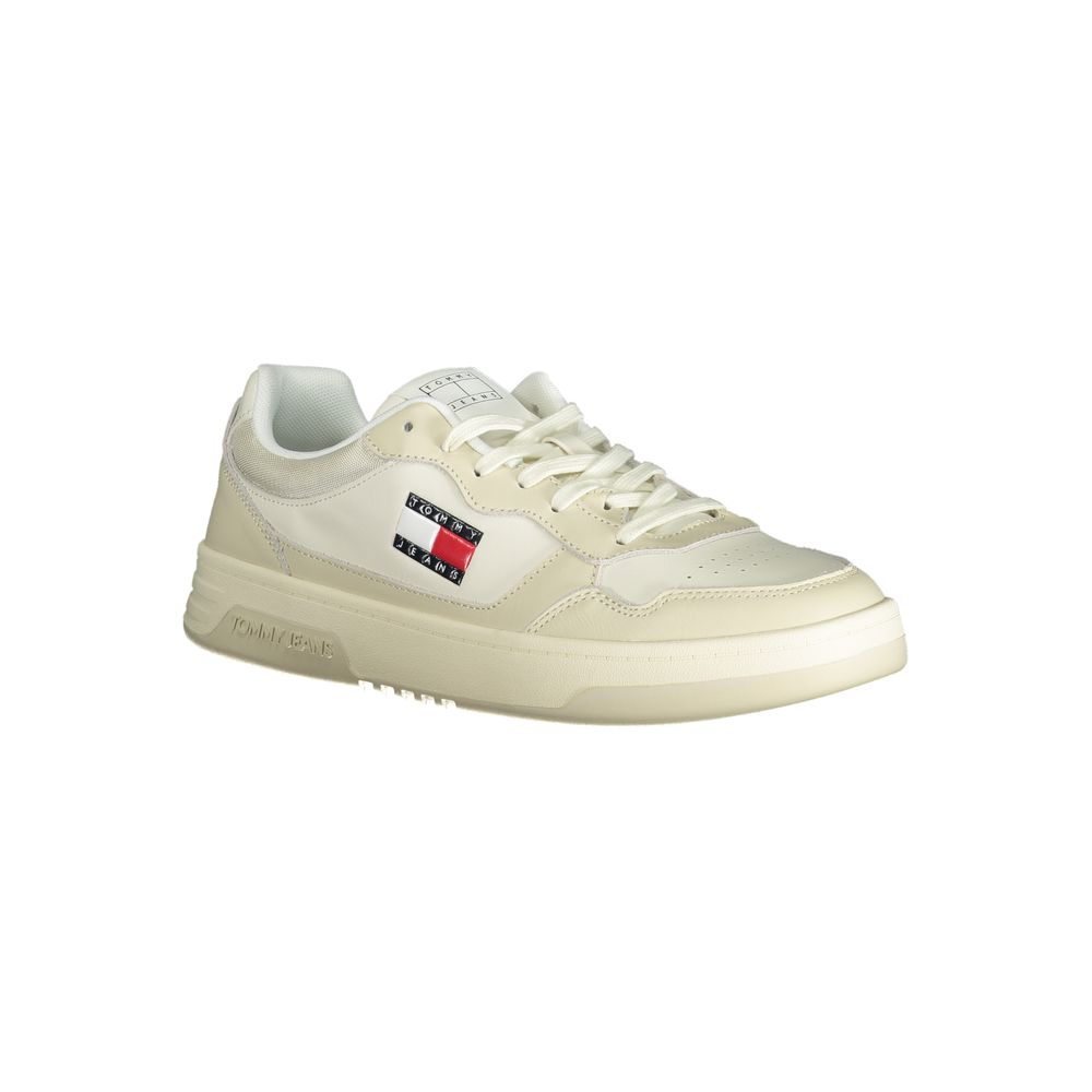 Tommy Hilfiger Beige Polyethylene Men Sneaker -   -  Tommy Hilfiger.