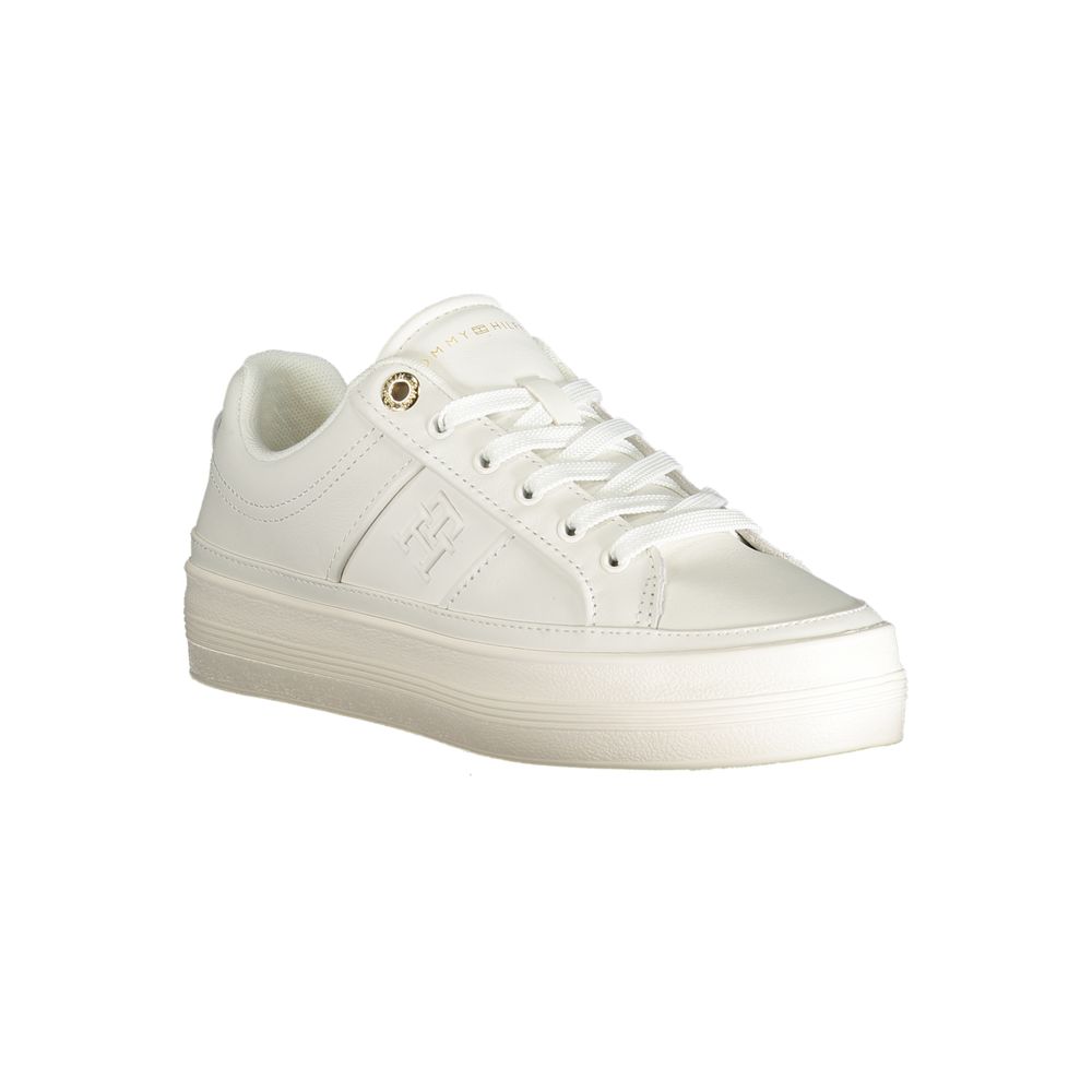 Tommy Hilfiger White Polyethylene Women Sneaker -   -  Tommy Hilfiger.