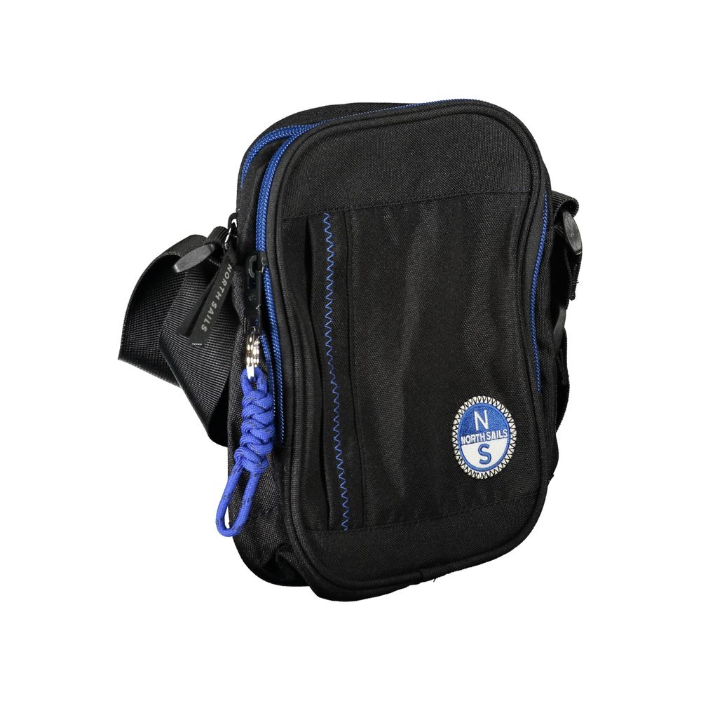 North Sails Black Polyester Men Shoulder Bag -   -  North Sails.