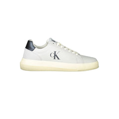 Calvin Klein Brown Leather Men Sneaker -   -  Calvin Klein.