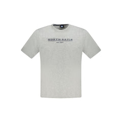 North Sails Brown Cotton Men T-Shirt -   -  North Sails.