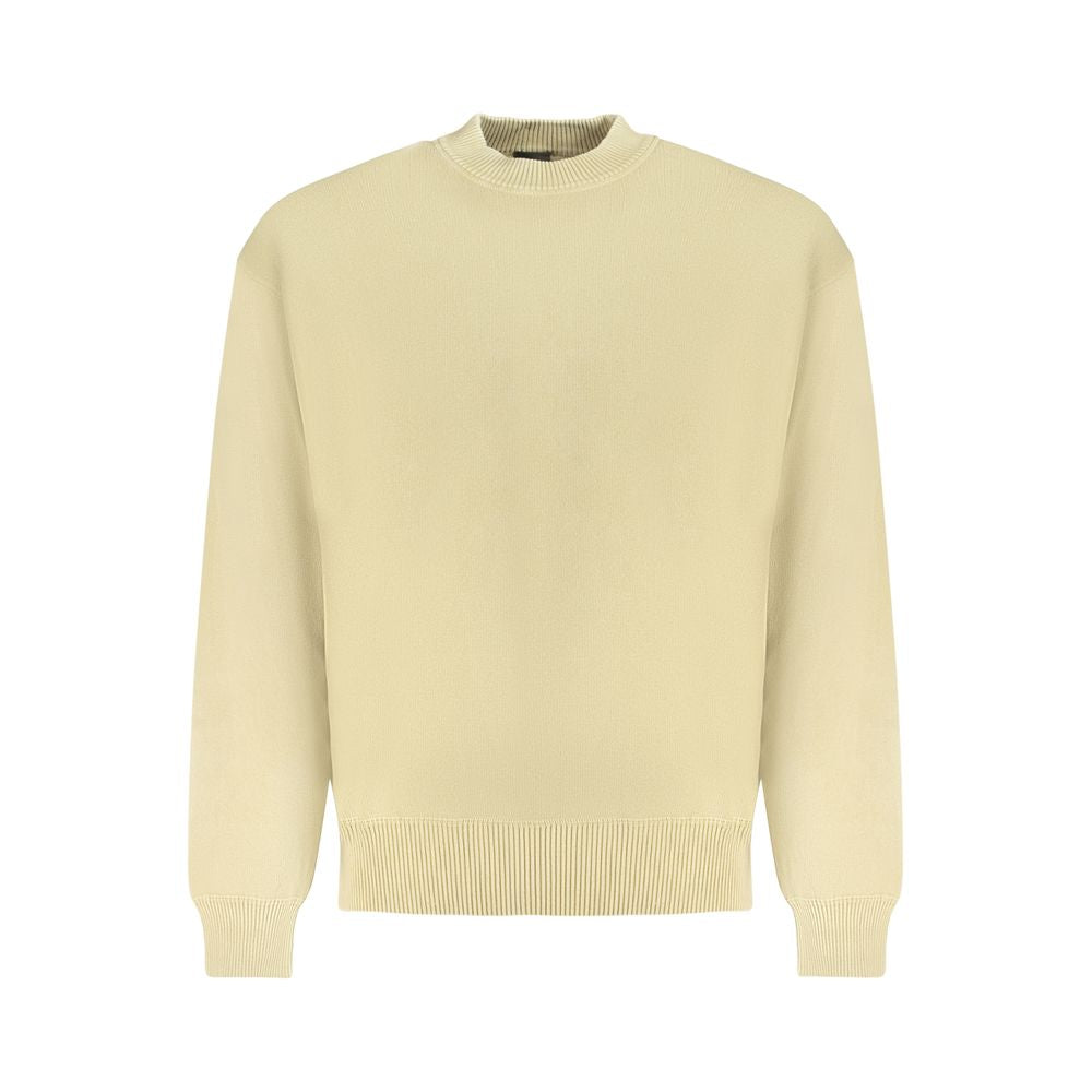 Hugo Boss Beige Cotton Men Sweater -   -  Hugo Boss.