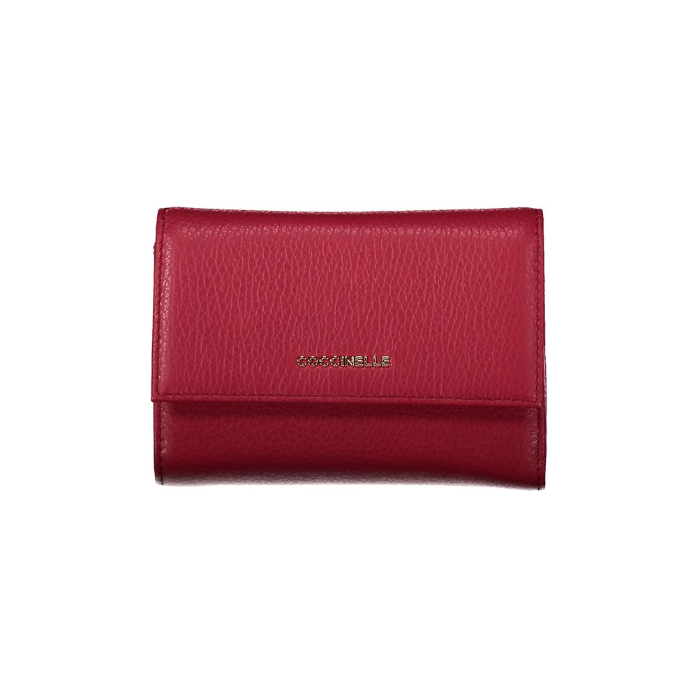 Coccinelle Red Leather Women Wallet -   -  Coccinelle.