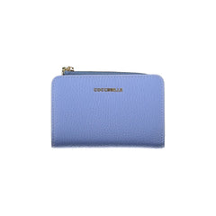 Coccinelle Light Blue Leather Women Wallet -   -  Coccinelle.