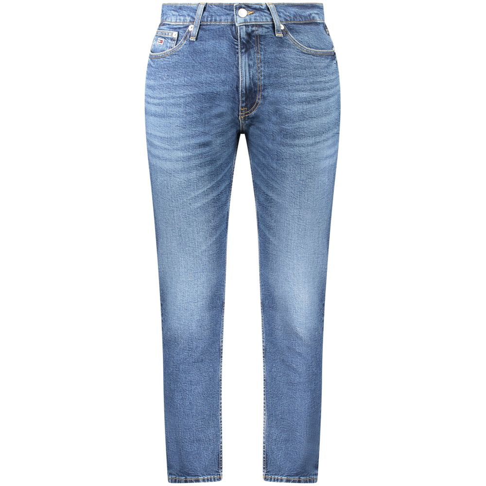Tommy Hilfiger Blue Cotton Men Jeans -   -  Tommy Hilfiger.