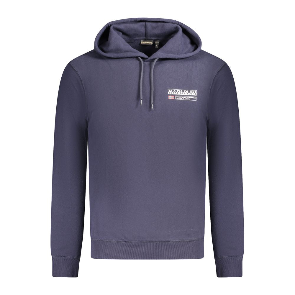 Napapijri Blue Cotton Men Sweater -   -  Napapijri.