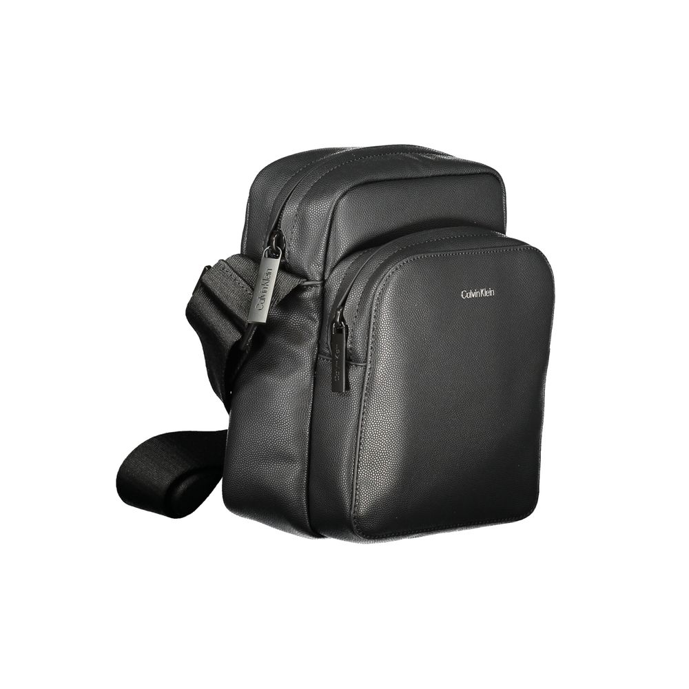 Calvin Klein Black Polyester Men Shoulder Bag -   -  Calvin Klein.