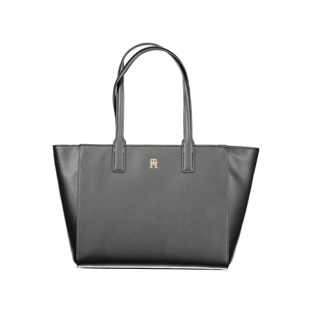 Tommy Hilfiger Black Recycled Polyester Women Handbag -   -  Tommy Hilfiger.