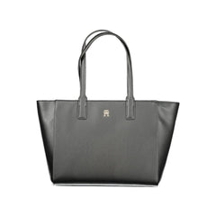 Tommy Hilfiger Black Recycled Polyester Women Handbag -   -  Tommy Hilfiger.