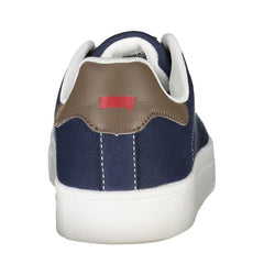 Carrera Blue Eco Leather Men Sneaker -   -  Carrera.