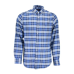 Gant Blue Cotton Men Shirt -   -  Gant.