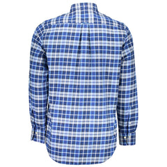 Gant Blue Cotton Men Shirt -   -  Gant.