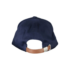 La Martina Blue Cotton Men Cap -   -  La Martina.