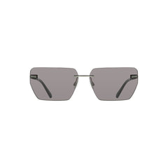 Calvin Klein Gray Metal Men Sunglass -   -  Calvin Klein.