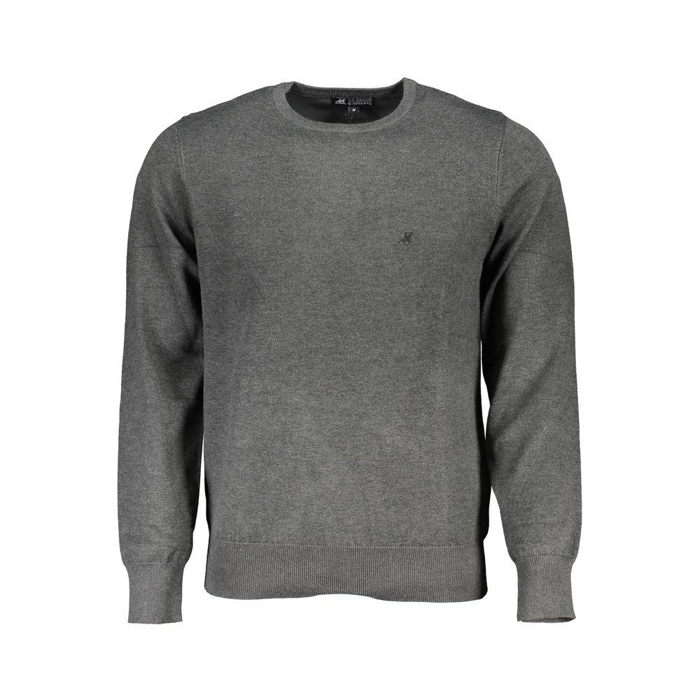 U.S. Grand Polo Gray Nylon Sweater -   -  U.S. Grand Polo.