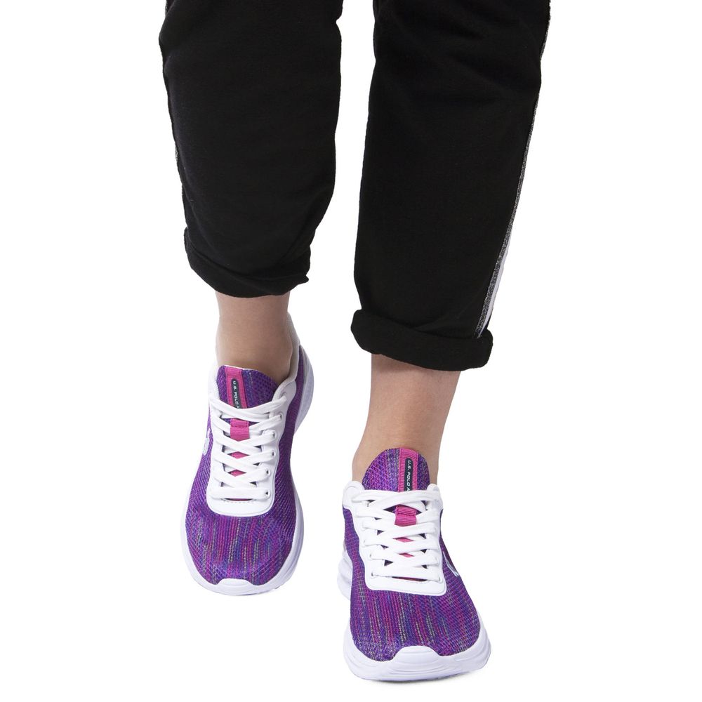 U.S. POLO ASSN. Purple Polyester Women Sneaker -   -  U.S. POLO ASSN..