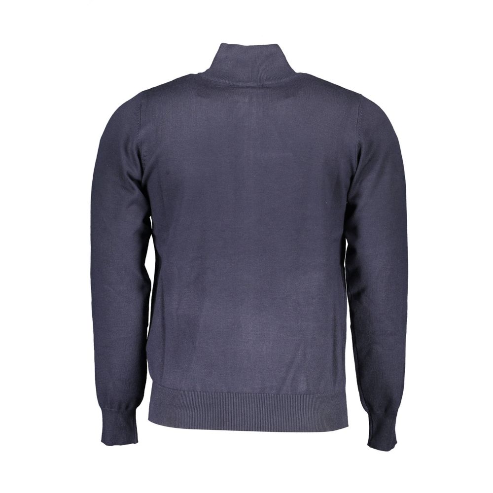 U.S. Grand Polo Blue Viscose Men Sweater -   -  U.S. Grand Polo.