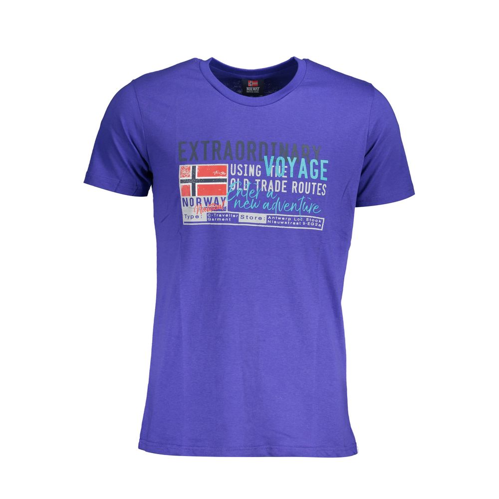 Norway 1963 Blue Cotton T-Shirt -   -  Norway 1963.
