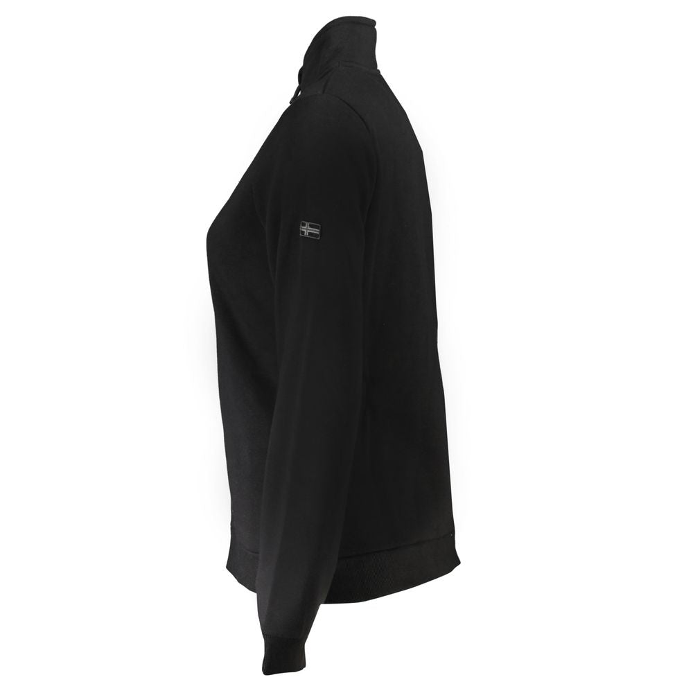 Norway 1963 Black Cotton Women Sweater -   -  Norway 1963.