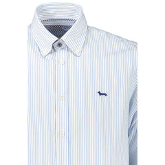 Harmont & Blaine Light Blue Cotton Men Shirt -   -  Harmont & Blaine.