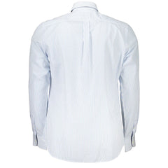 Harmont & Blaine Light Blue Cotton Men Shirt -   -  Harmont & Blaine.