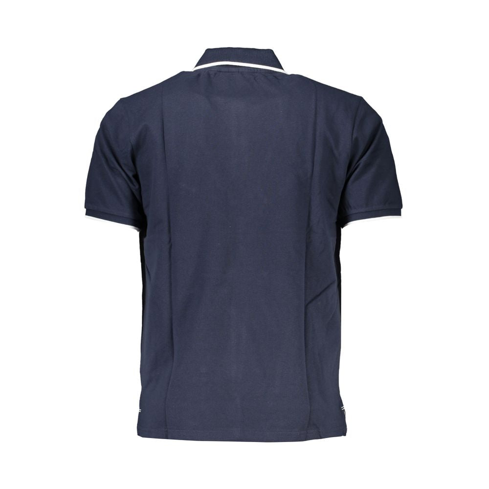 North Sails Blue Cotton Polo Shirt -   -  North Sails.