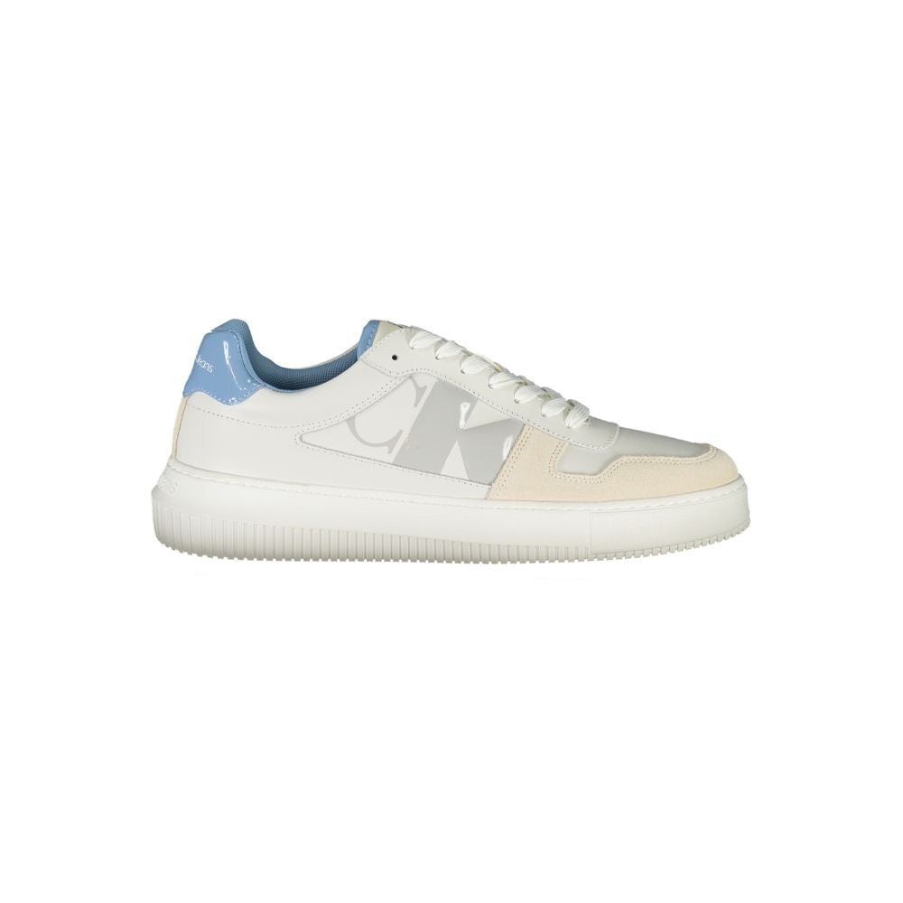 Calvin Klein Eco-Conscious Sneakers with Contrasting Details -   -  Calvin Klein.