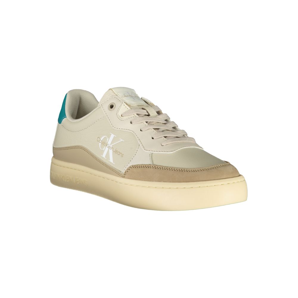 Calvin Klein Beige Polyester Sneaker -   -  Calvin Klein.