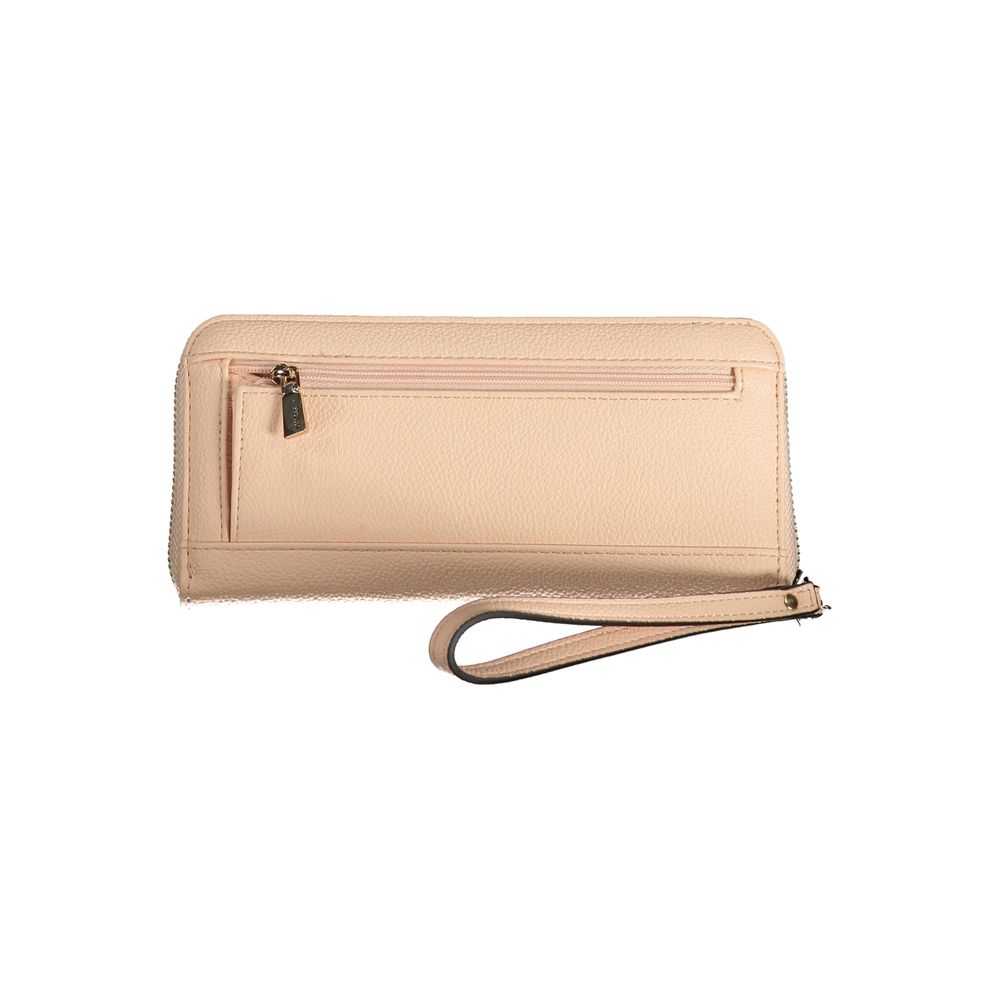 Guess Jeans Pink Polyethylene Wallet -   -  Guess Jeans.