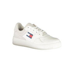 Tommy Hilfiger White Polyester Sneaker -   -  Tommy Hilfiger.