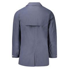 K-WAY Blue Polyamide Men Jacket -   -  K-WAY.