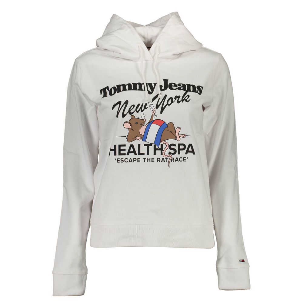 Tommy Hilfiger White Cotton Women Sweater -   -  Tommy Hilfiger.