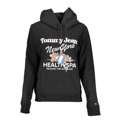 Tommy Hilfiger Black Cotton Women Hoodie -   -  Tommy Hilfiger.