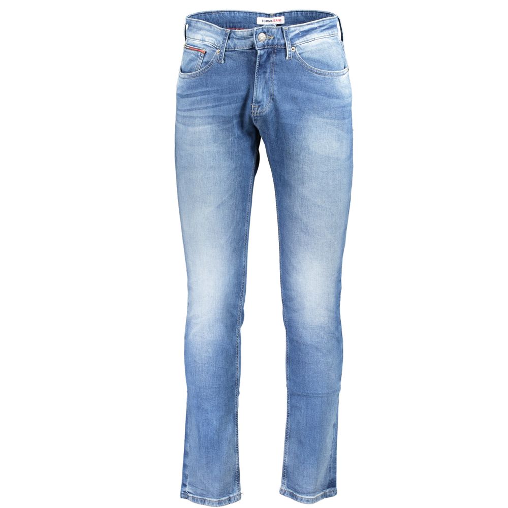 Tommy Hilfiger Blue Cotton Men Jeans -   -  Tommy Hilfiger.