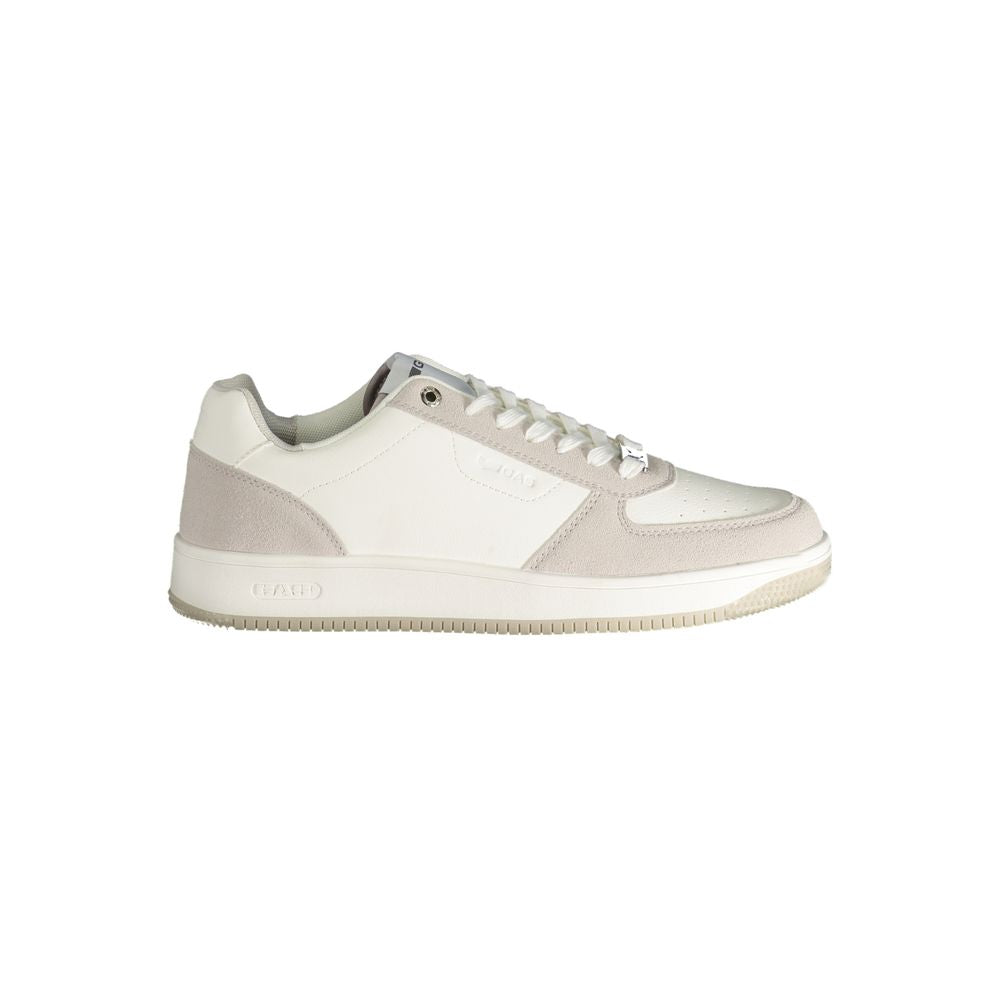 Gas White Polyester Men Sneaker -   -  Gas.