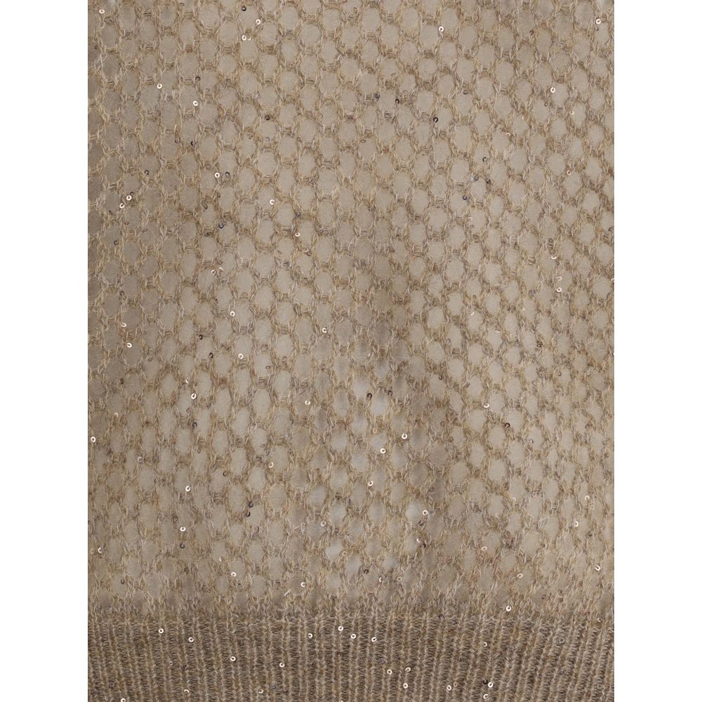 Brunello Cucinelli Perforated Sweater -   -  Brunello Cucinelli.