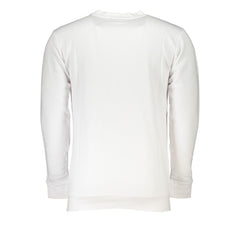 Cavalli Class White Cotton Sweater -   -  Cavalli Class.