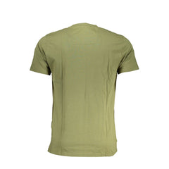 Cavalli Class Green Cotton T-Shirt -   -  Cavalli Class.