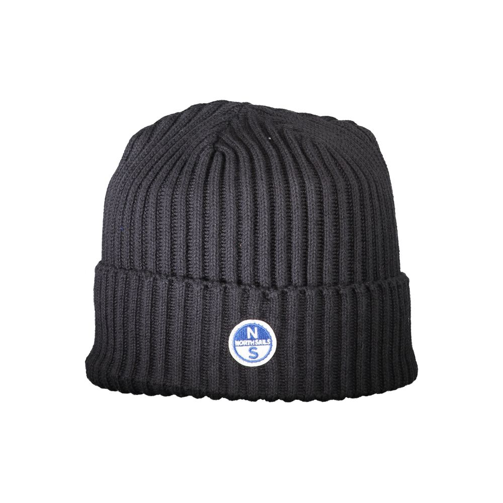 North Sails Black Cotton Unisex Cap -   -  North Sails.