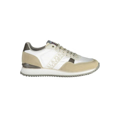 Napapijri White Polyester Men Sneaker -   -  Napapijri.