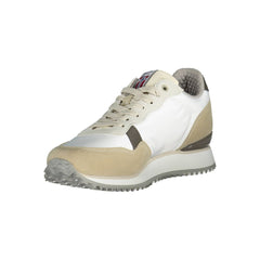 Napapijri White Polyester Men Sneaker -   -  Napapijri.