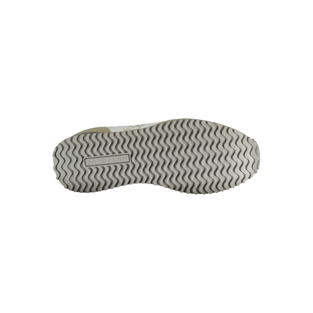 Napapijri White Polyester Men Sneaker -   -  Napapijri.