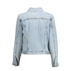 Levi's Light Blue Cotton Women Jacket -   -  Levi's.
